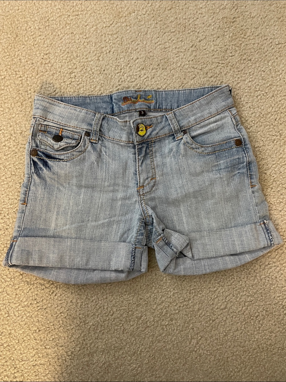 Vintage Bu From Malibu Cuffed Shorts, Women’s Size 2/Juniors Size 5